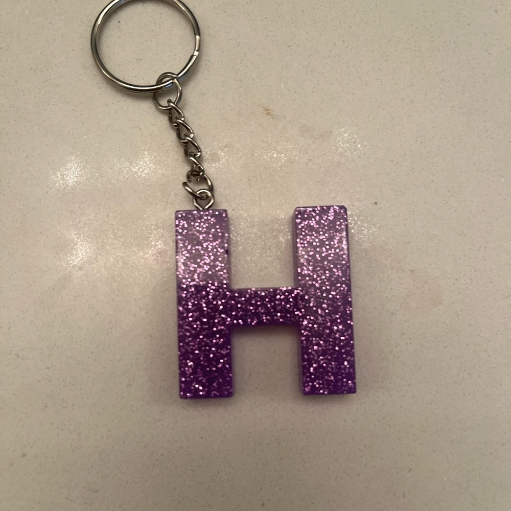 H keychain